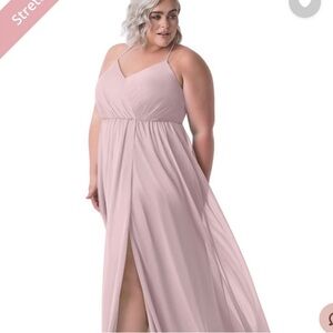 Azazie Darcy in Vintage Mauve